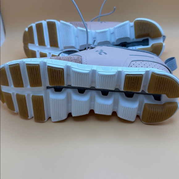 ON Cloud 5 Terry Sneakers Doe/White - Picture 5 of 6